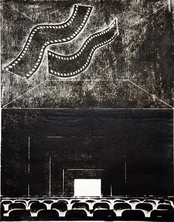 At the Cinema  23.5X17.75