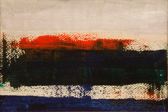 Orange Horizon 11.25X16 oil 2016