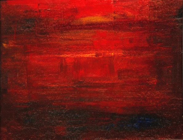 Perdition 16X20 oil initialed