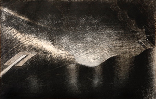 Sign of Bad Weather12.5x19 charcoal and conte