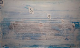 Six, Five, Four, Three, Two.. 16X24 oil on masonite 2012 signed